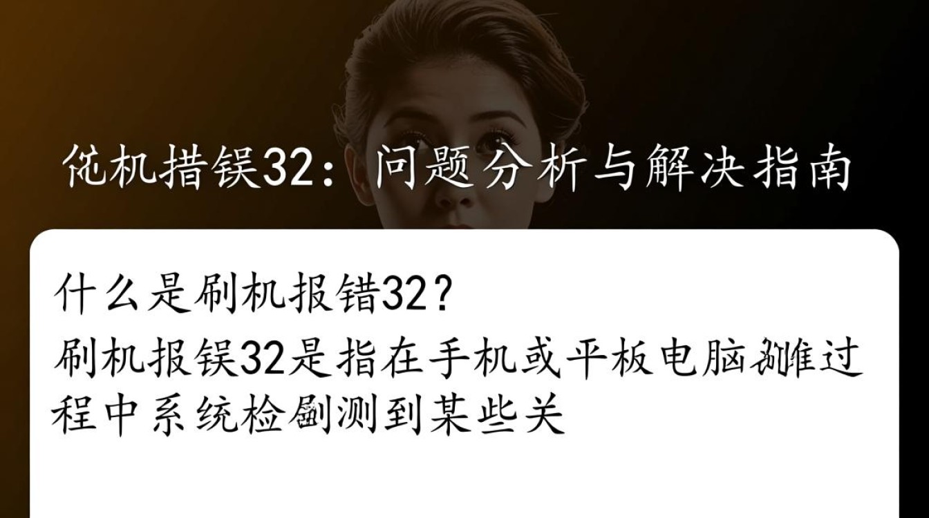 刷机报错32背后原因详解及解决方案揭秘？