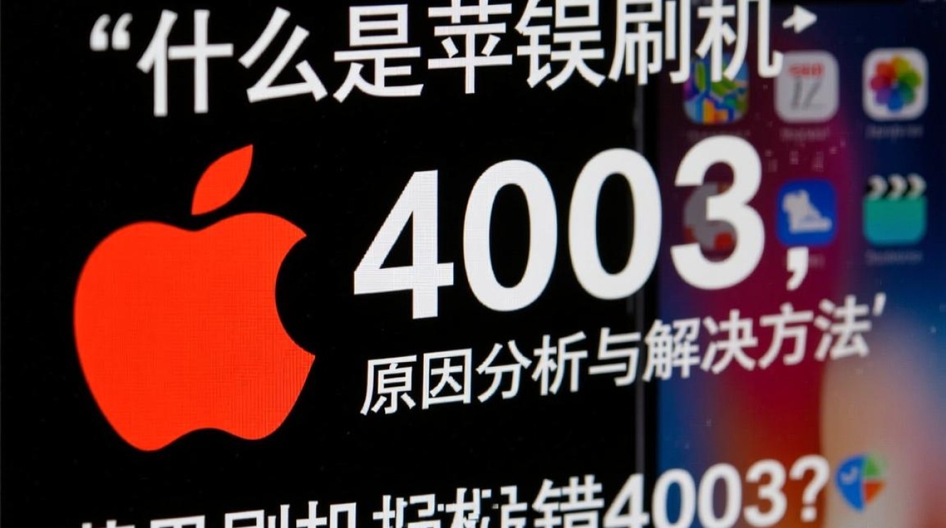 苹果设备频繁报错4003？背后原因及解决方法大揭秘！