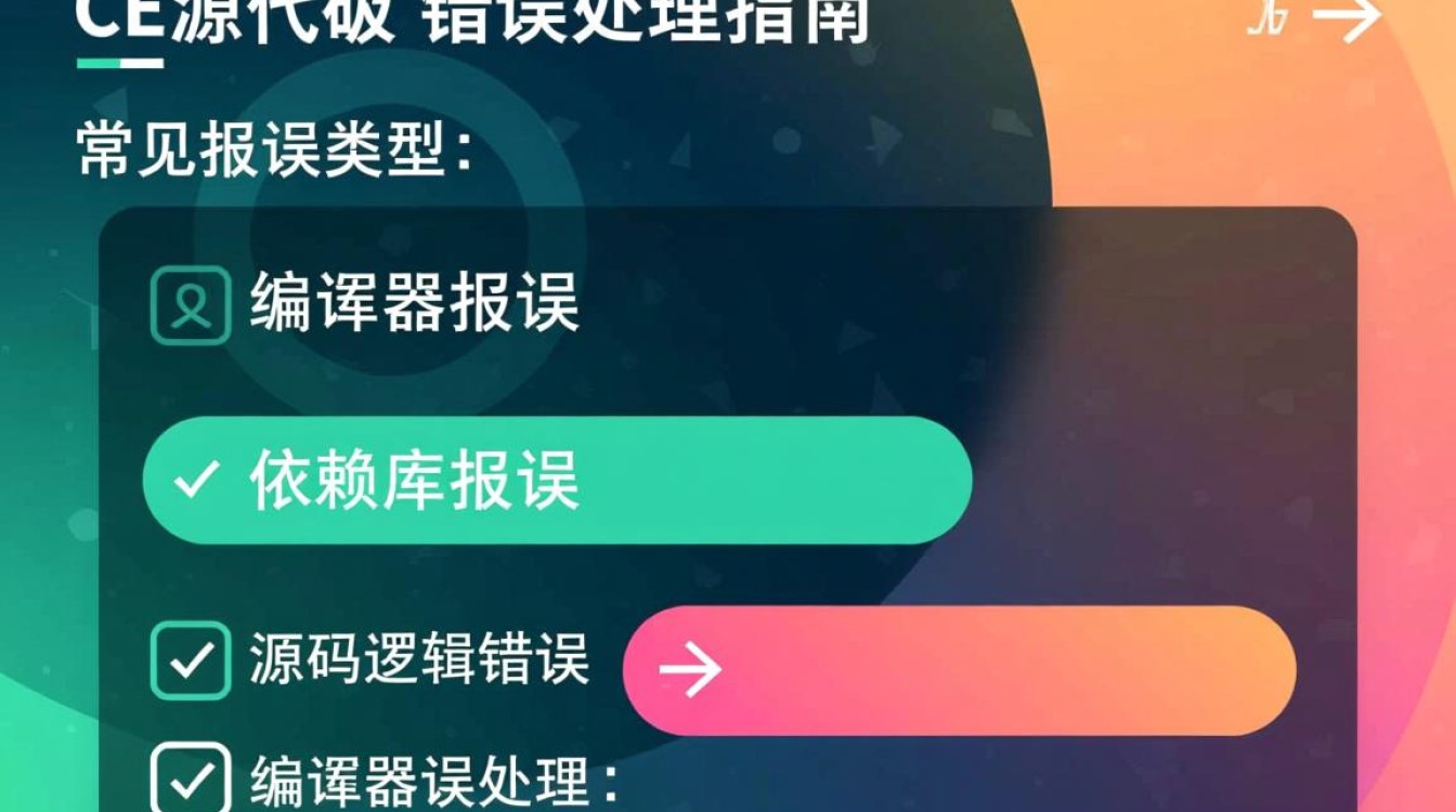 编译CE源码时频繁报错，是源码本身问题还是环境配置出错？解决之道何在？