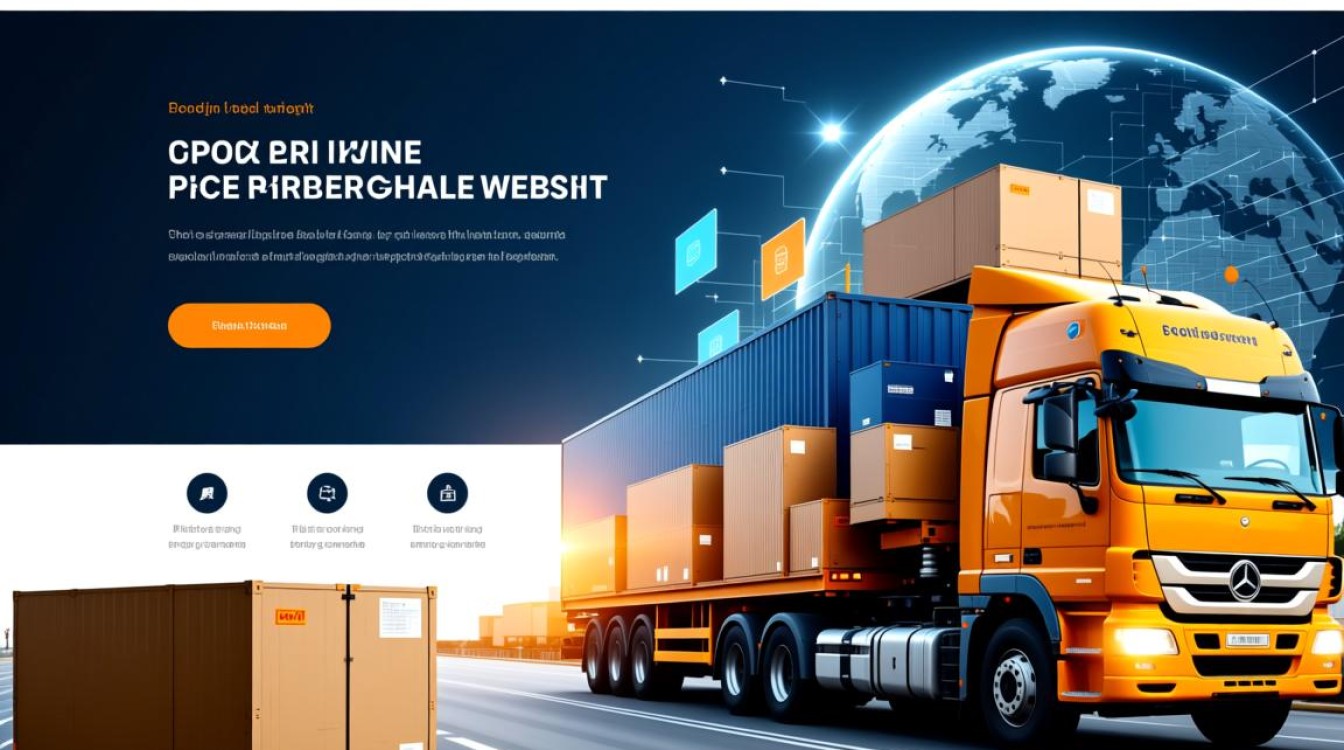 免费下载物流网站模板，如何选择合适的模板？