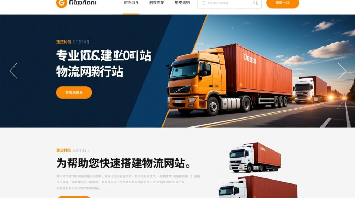 免费下载物流网站模板，如何选择合适的模板？