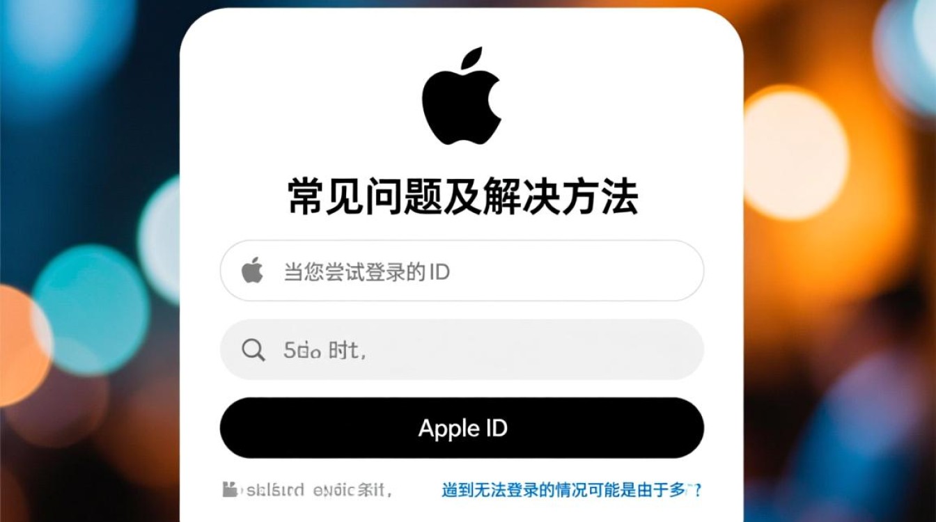 为何我的Apple ID总是无法登录?常见原因及解决方法揭秘! 为何我的Apple ID总是无法登录?常见原因及解决方法揭秘!
