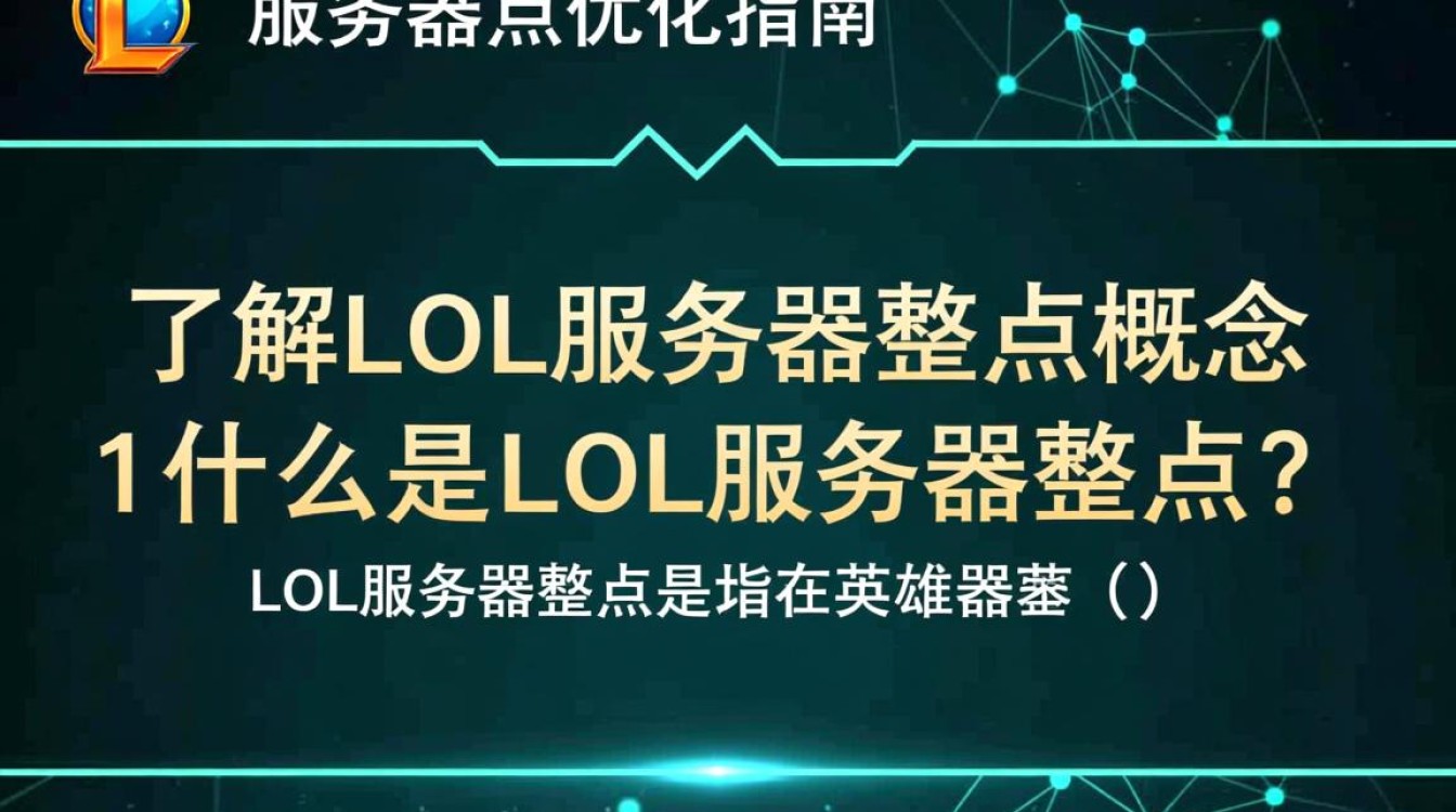 lol服务器整点为何频繁出现？背后原因及解决对策揭秘