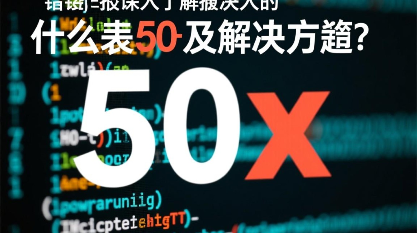 50x报错系统频繁出现?探究50x错误代码背后的深层原因是什么? 50x报错系统频繁出现?探究50x错误代码背后的深层原因是什么?