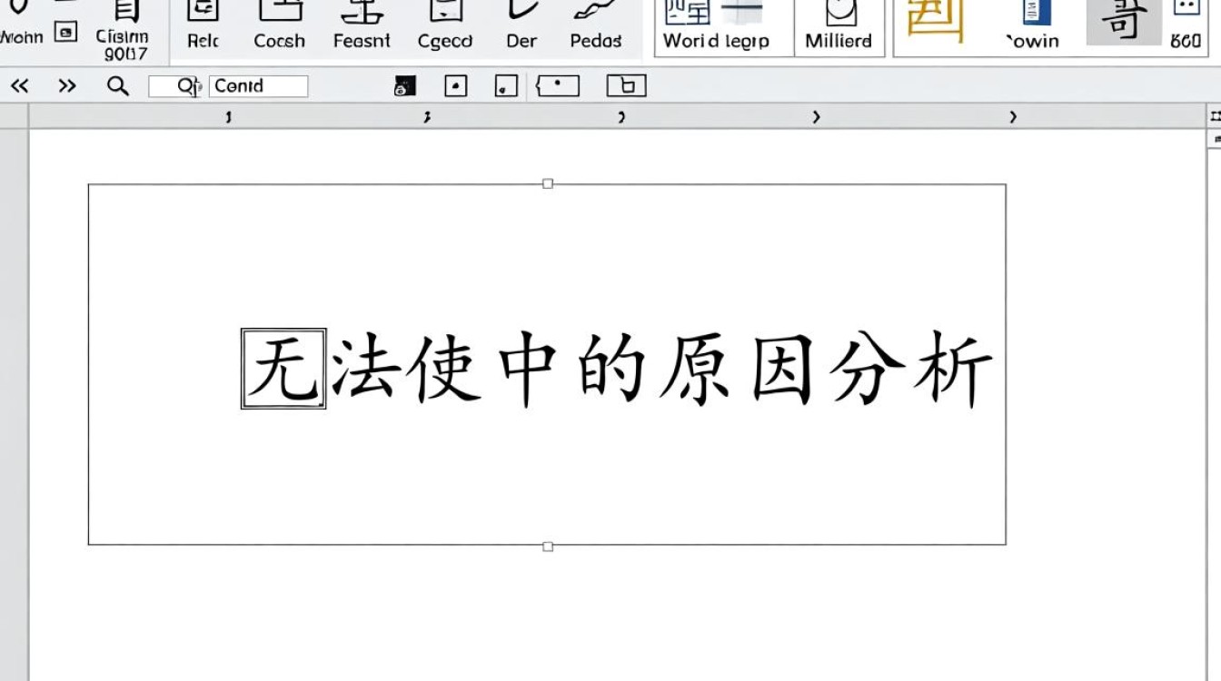 word文字无法居中？究竟如何调整实现完美对齐？