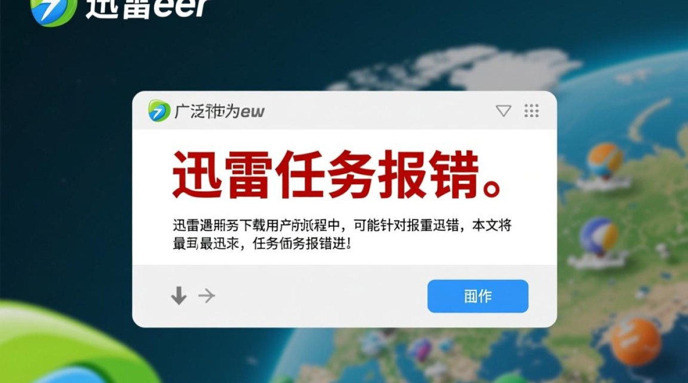 迅雷任务报错频发,原因何在?30字揭秘解决之道! 迅雷任务报错频发,原因何在?30字揭秘解决之道!