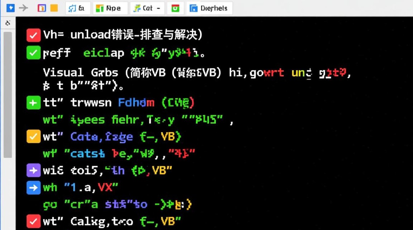 vb里unload方法使用错误频繁？深层原因与解决方案探究？