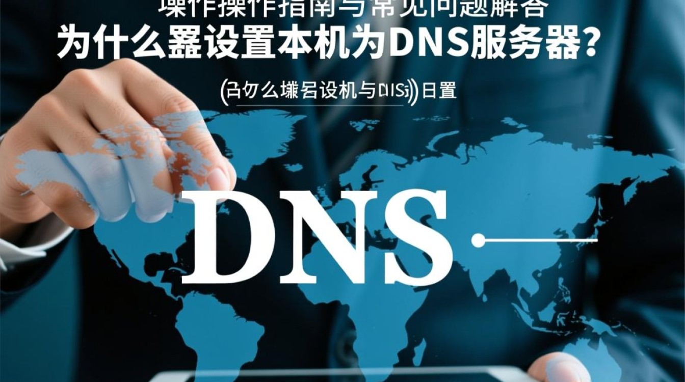 设置本机为DNS服务器，操作步骤和注意事项有哪些？