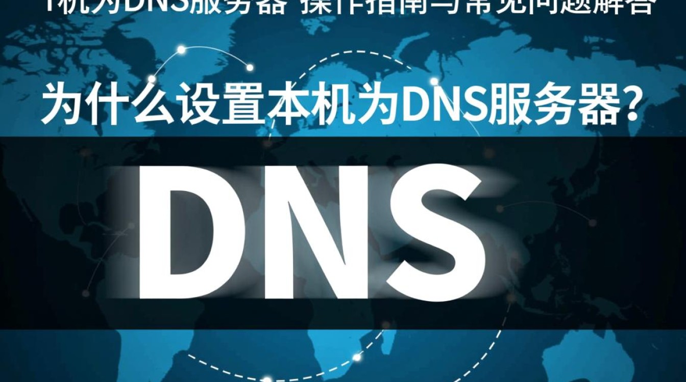 设置本机为DNS服务器，操作步骤和注意事项有哪些？