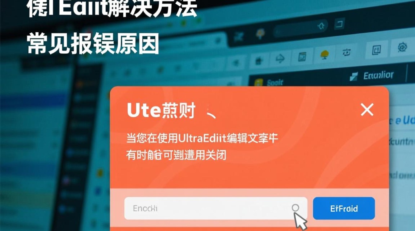ultraedit关闭时报错,是什么原因导致,该如何解决? ultraedit关闭时报错,是什么原因导致,该如何解决?