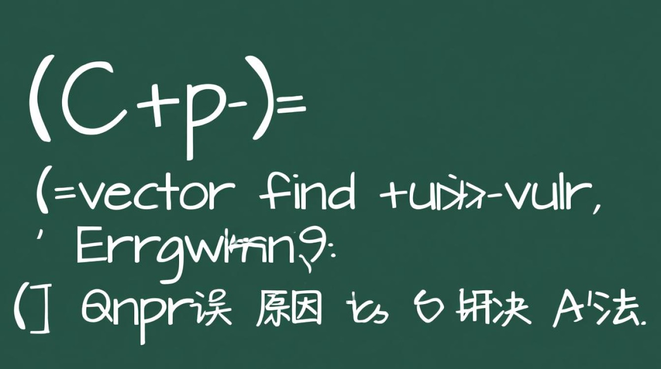 C++ vector find函数为何频繁报错?深入剖析解决之道! C++ vector find函数为何频繁报错?深入剖析解决之道!