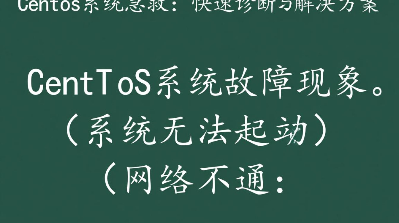 Centos系统急救，遇到紧急故障，如何快速恢复系统运行？