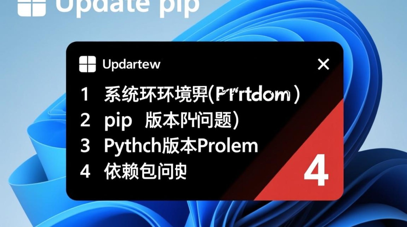 Win系统更新pip时频繁报错，究竟是什么原因导致？