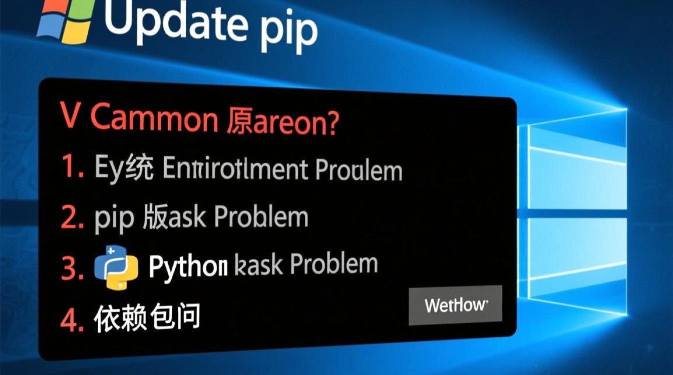 Win系统更新pip时频繁报错，究竟是什么原因导致？