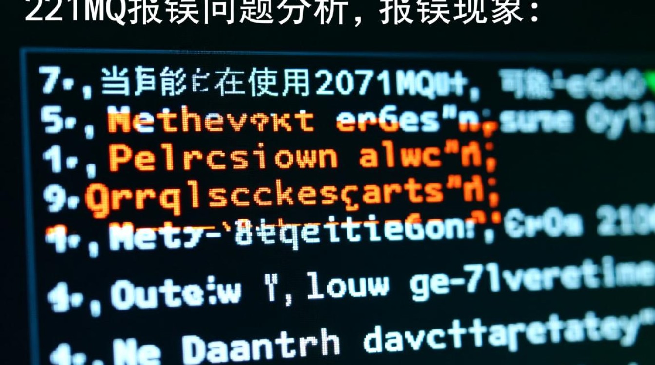 2071mq报错原因及解决方法探究，系统故障还是配置错误？