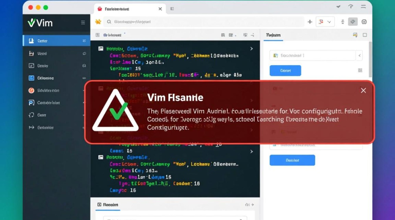 安装完vim配置文件后频繁报错,是什么原因导致的? 安装完vim配置文件后频繁报错,是什么原因导致的?