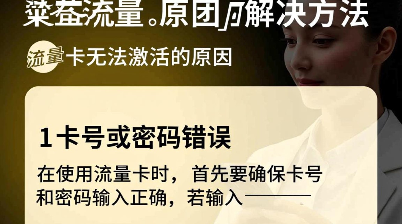 为何我的流量卡一直无法成功激活？是哪里出了问题？