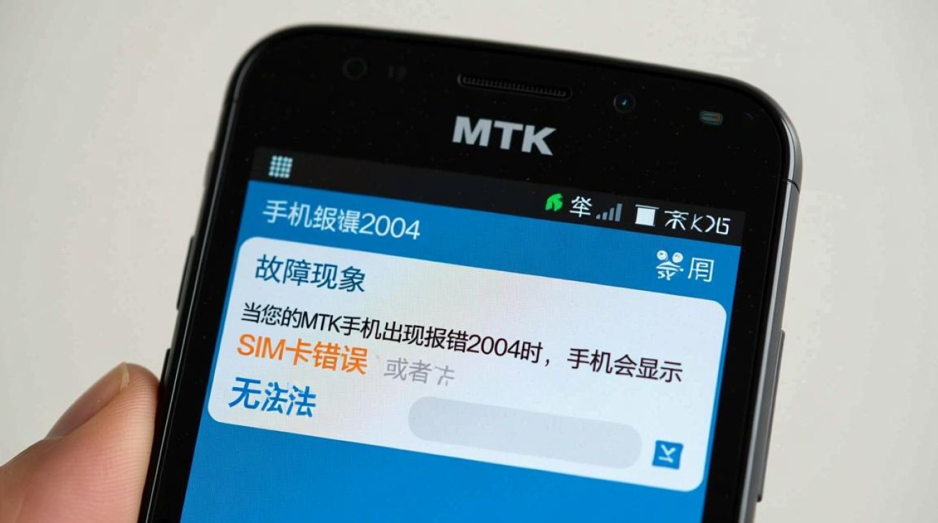 mtk手机报错2004原因排查与解决方法详解,为何频繁出现? mtk手机报错2004原因排查与解决方法详解,为何频繁出现?