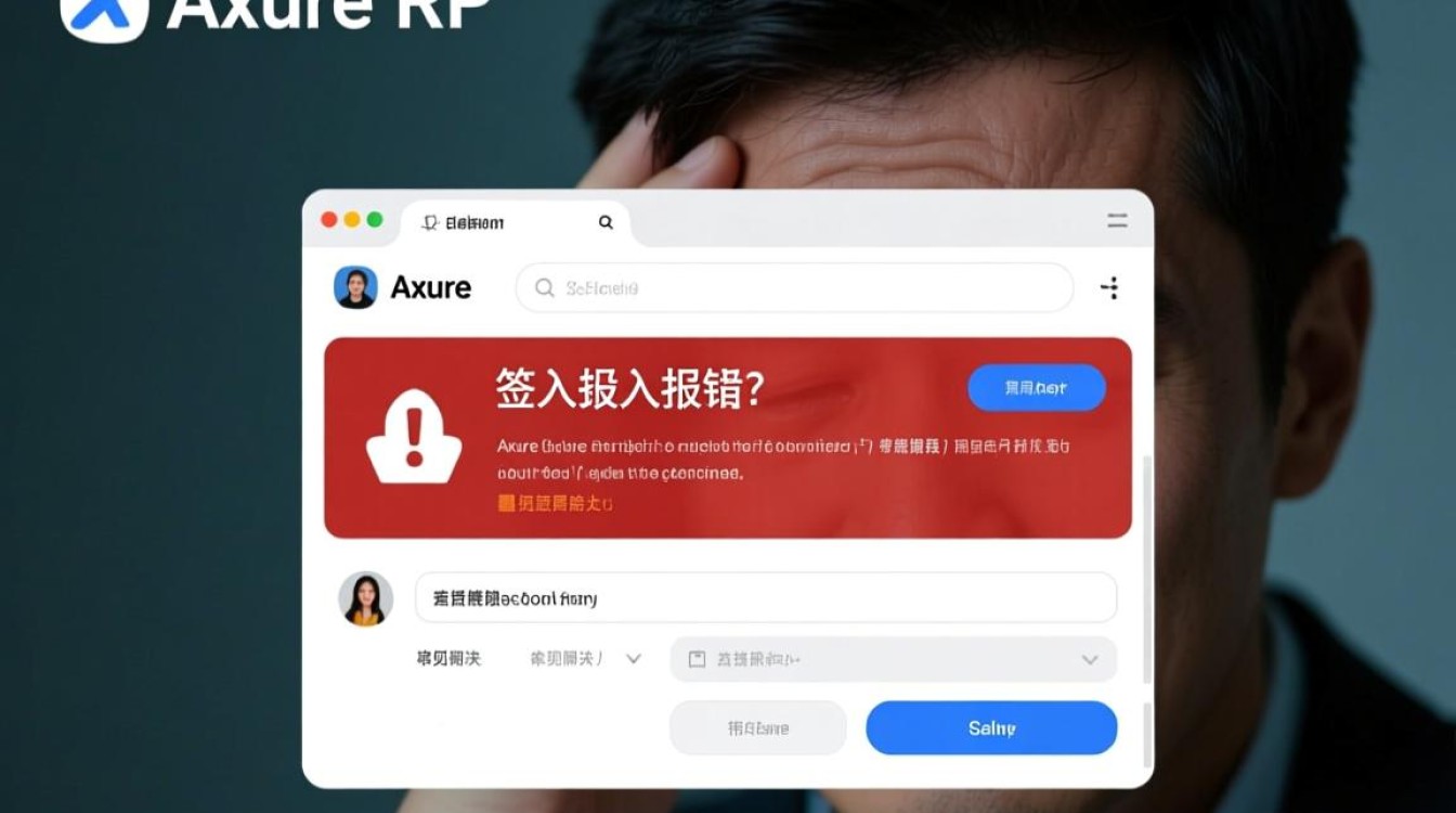 Axure签入报错，是版本冲突还是权限问题？如何快速解决？