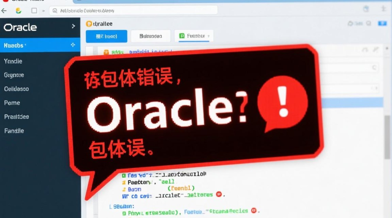 Oracle包体报错原因解析及排查方法详解？